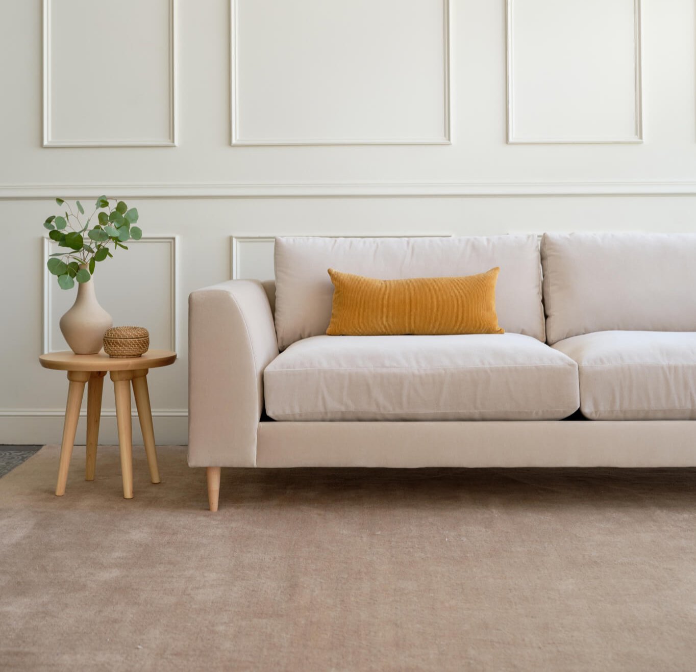 IRL: Dekayess in Osier Driftwood fabric