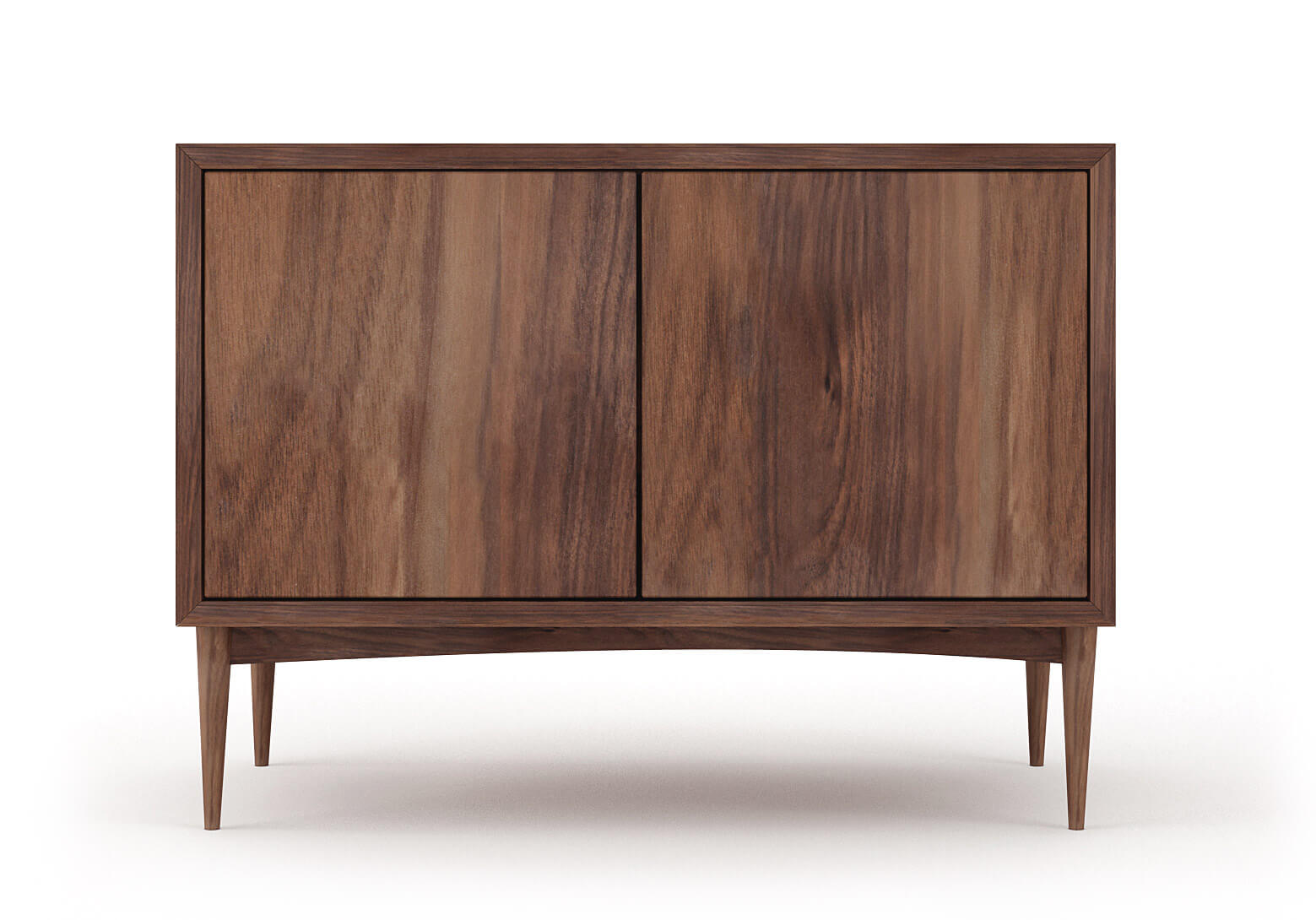 G: Emilia 2-Door Cabinet in Walnut