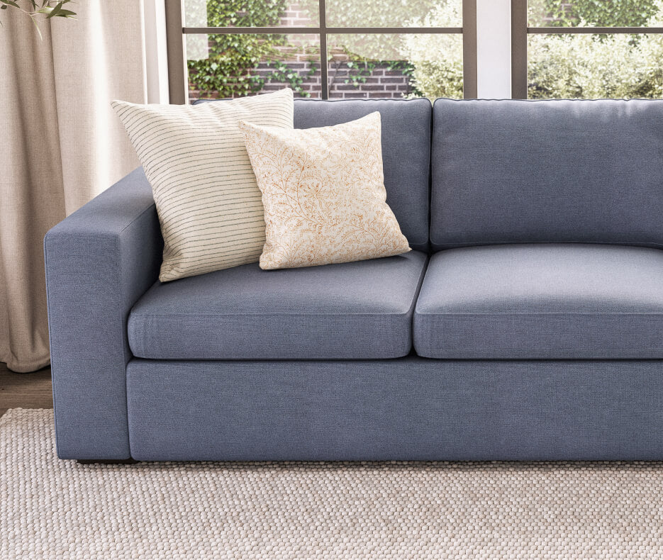 IRL: Shown in Alpine French Blue fabric